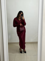 Cardigan bordeaux