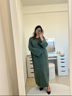 Robe vert emeraude